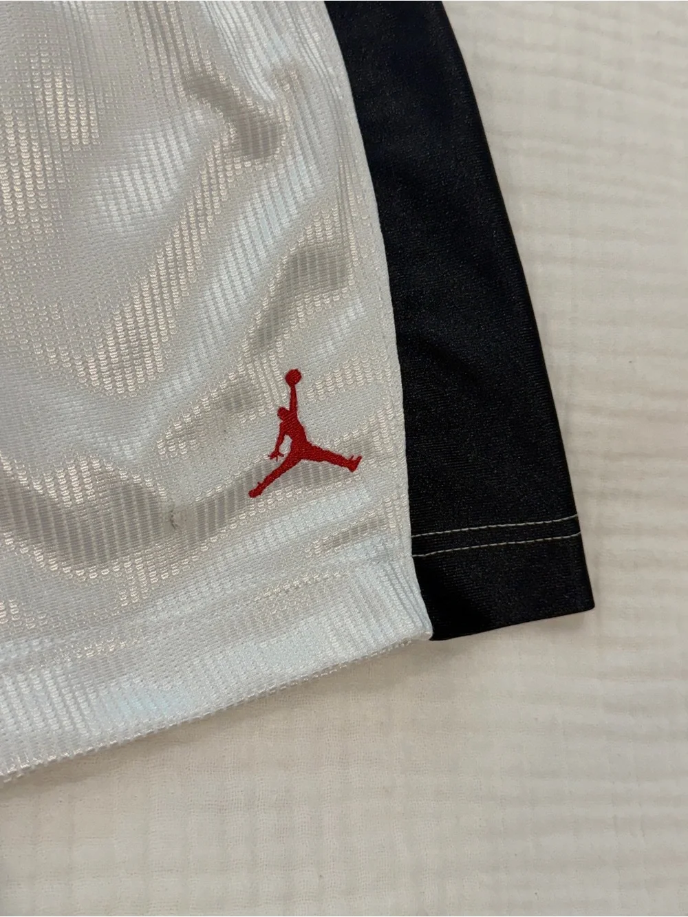 Jordan White Basketball Dri-Fit Shorts